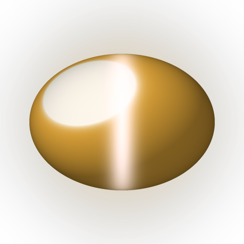 Cat's eye chrysoberyl, 3.1 carat honey