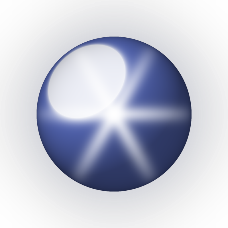 Star sapphire, 5.2 carat blue-grey