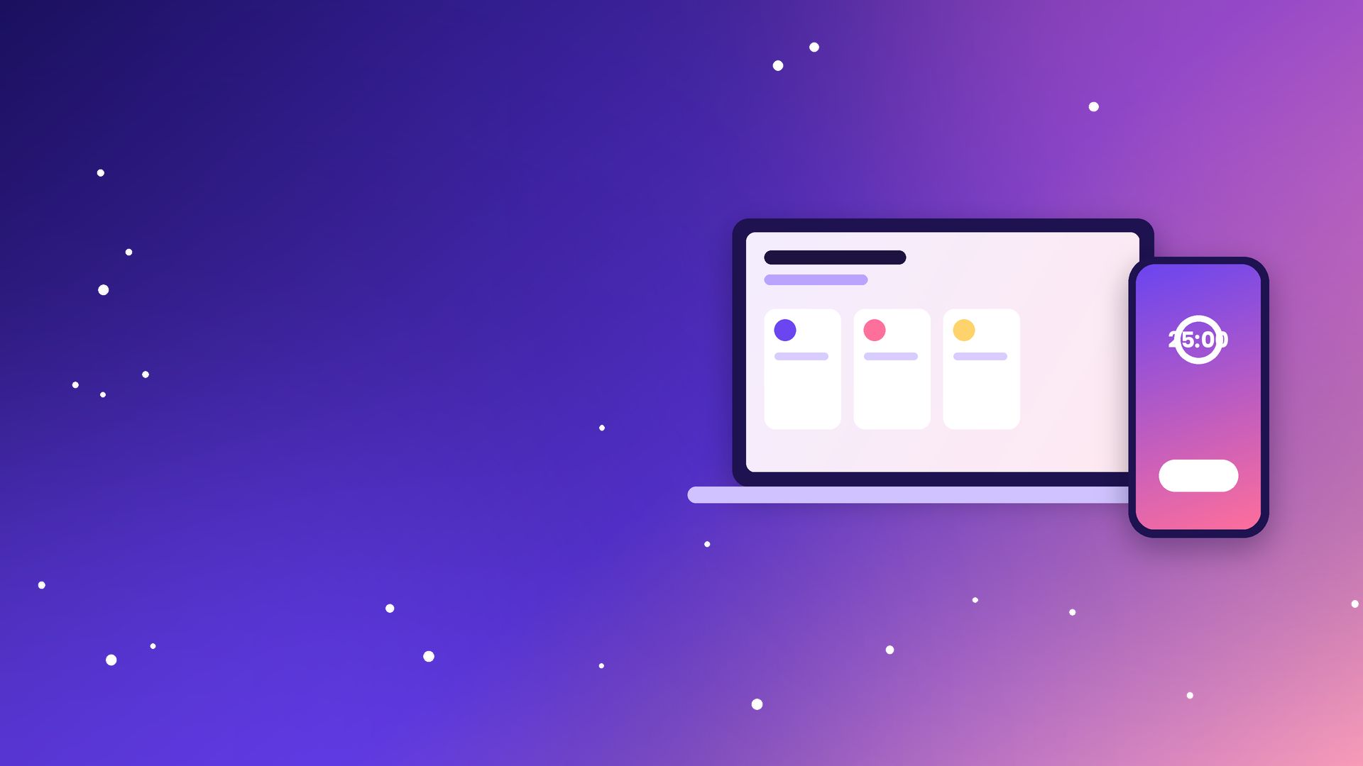 Mingo Labs products on phone and laptop